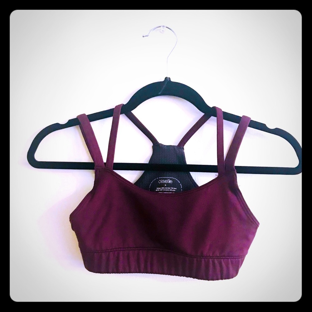 Oiselle strappy bra, sz small